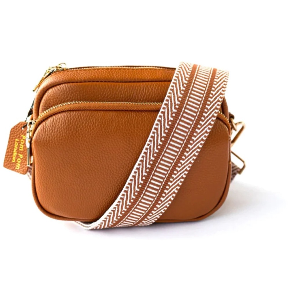 THE MAYFAIR LEATHER CROSSBODY BAG